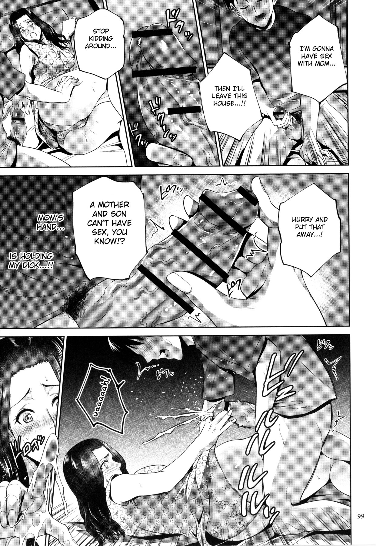 Hentai Manga Comic-Honey Mother And Child Immoral-Read-97